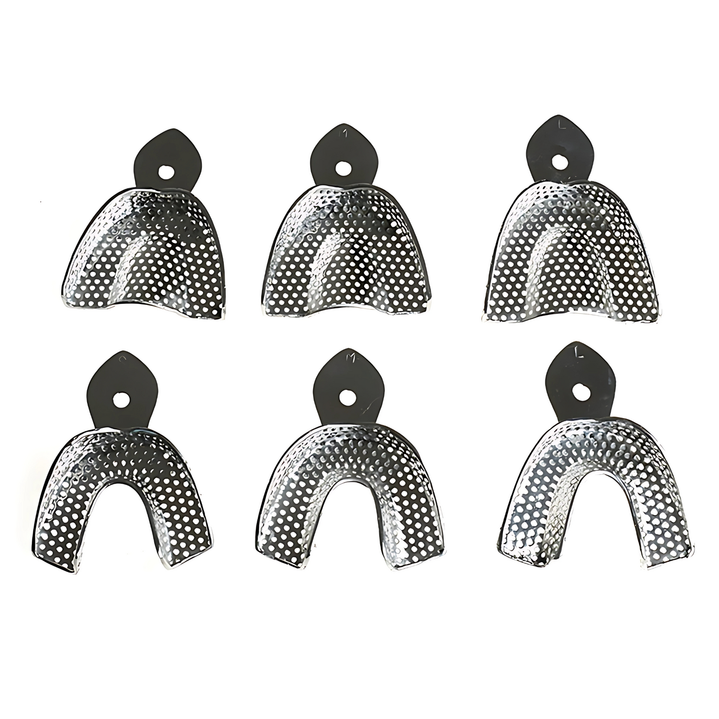 Cubetas de impresión dentados (metálicas)