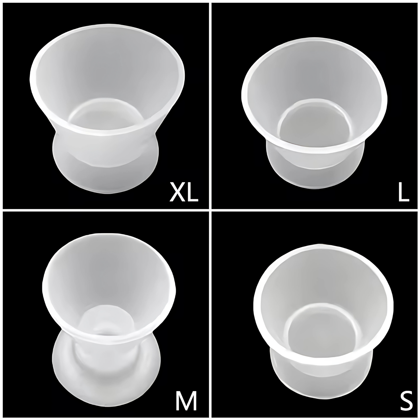 Vasos Dappen de silicona