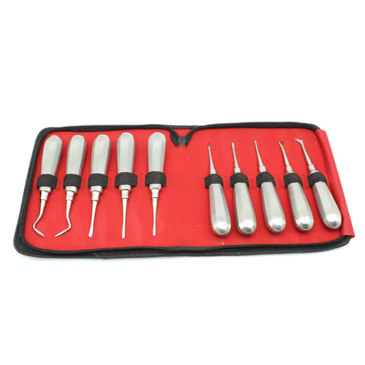 Kit de 10 elevadores dentales