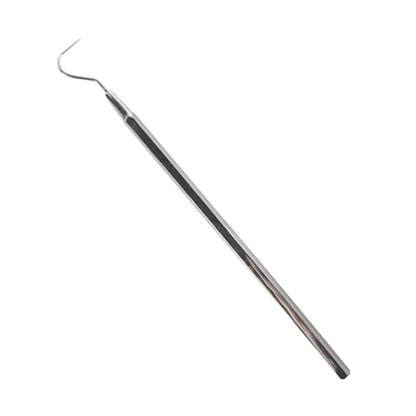 Sonda de caries curva (explorador de caries)
